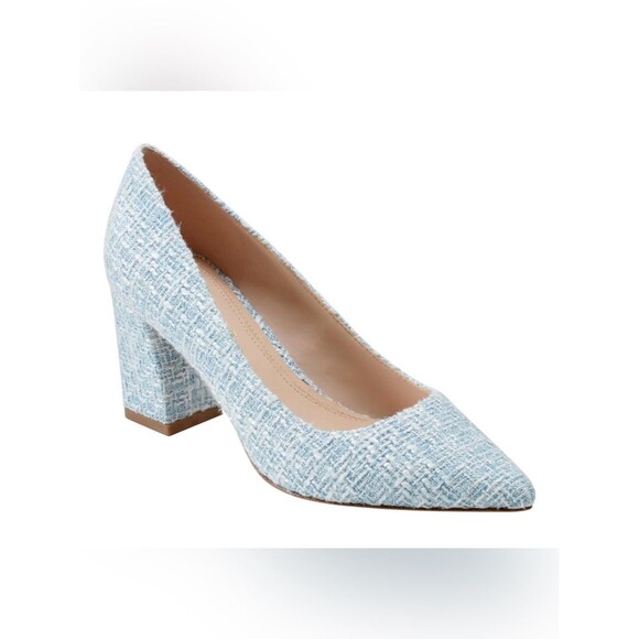 Marc Fisher Shoes - Marc Fisher LTD Womens Zala light blue pump LIKE NEW
